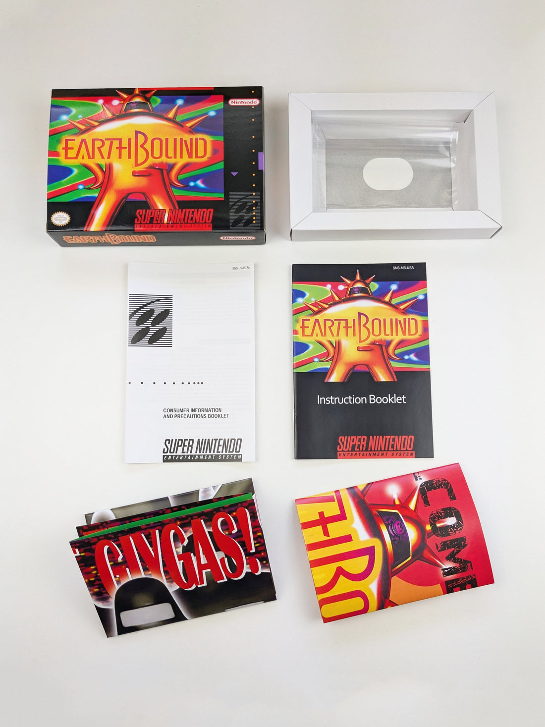 Earthbound - SNES USA - Complete Package