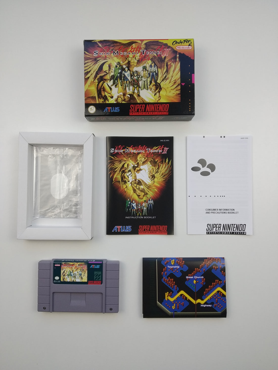 Shin Megami Tensei II - SNES USA - Complete Game