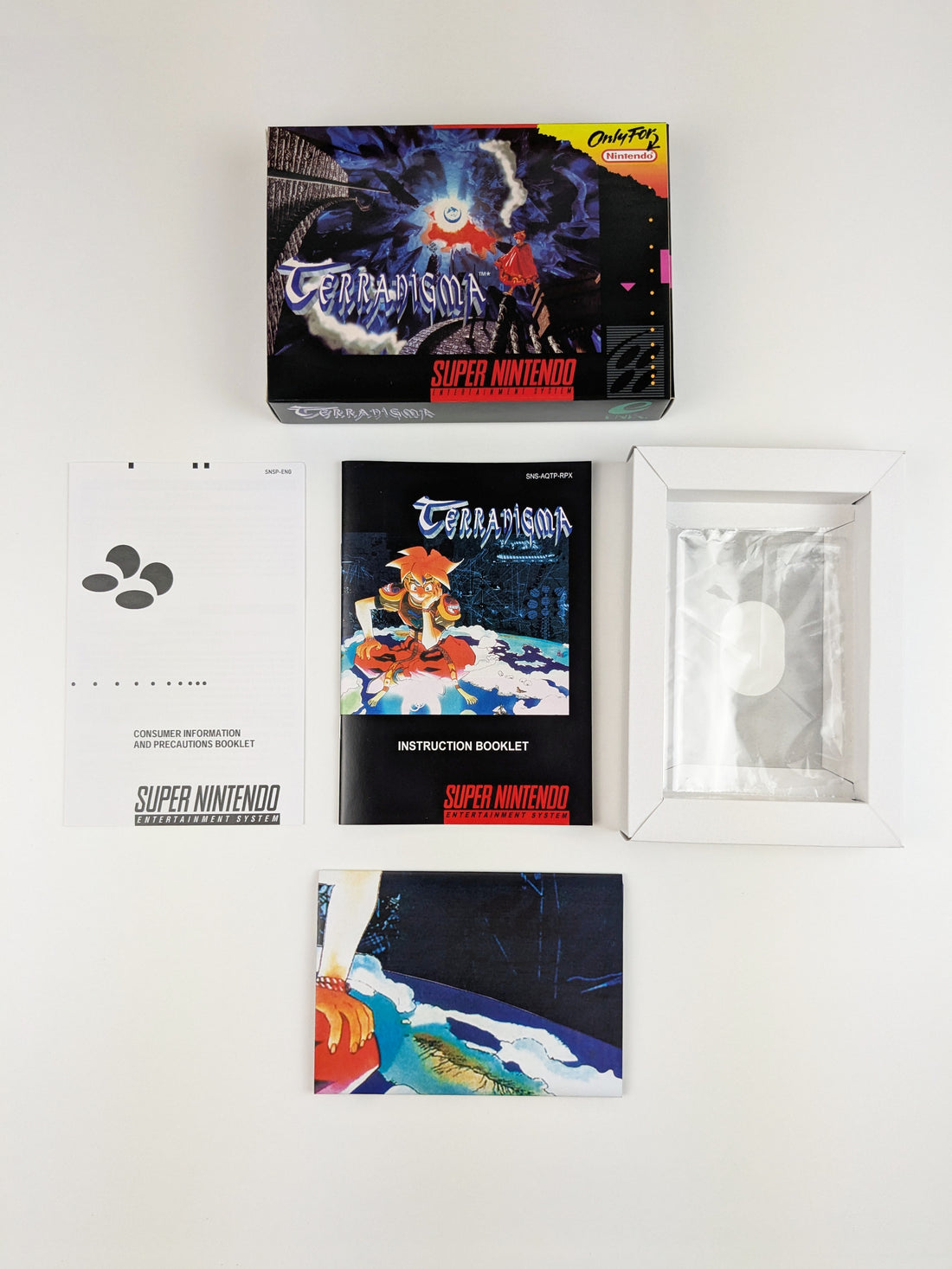 Terranigma - SNES PAL - Complete Package