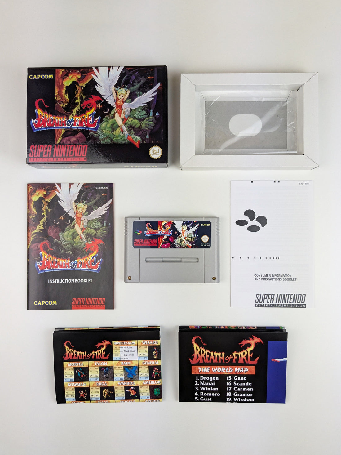 Breath of Fire - SNES PAL - Complete Game