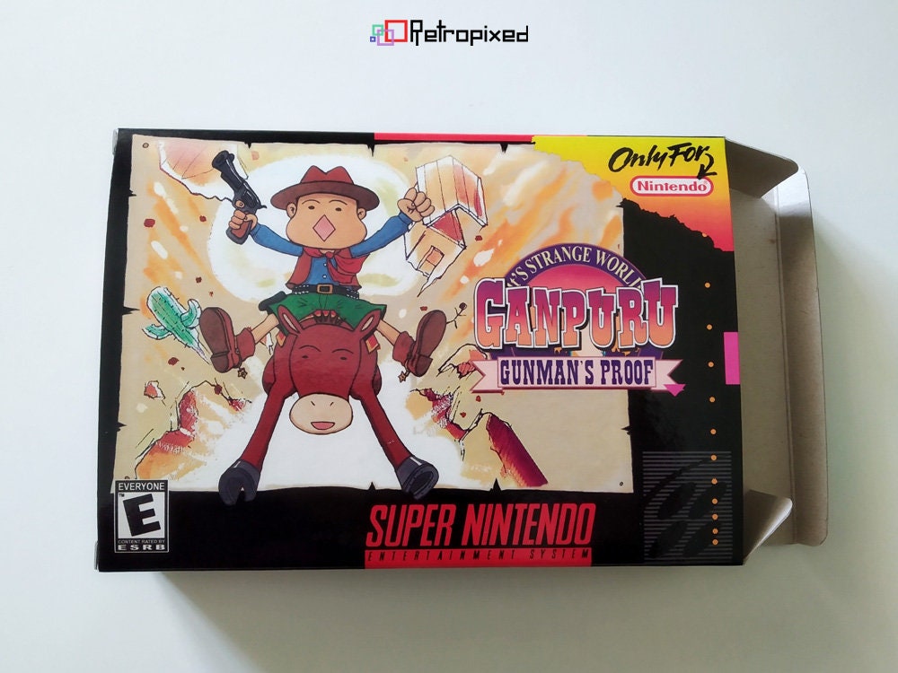 Ganpuru Gunman's Proof - SNES USA - Complete Package