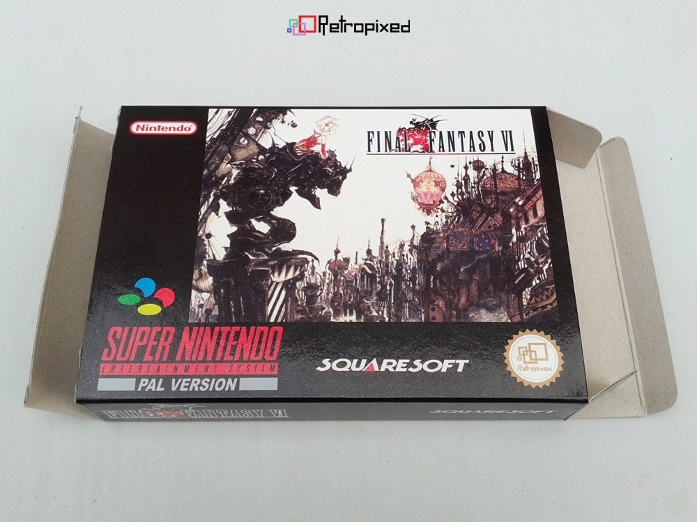 Final Fantasy VI - SNES PAL - Complete Package