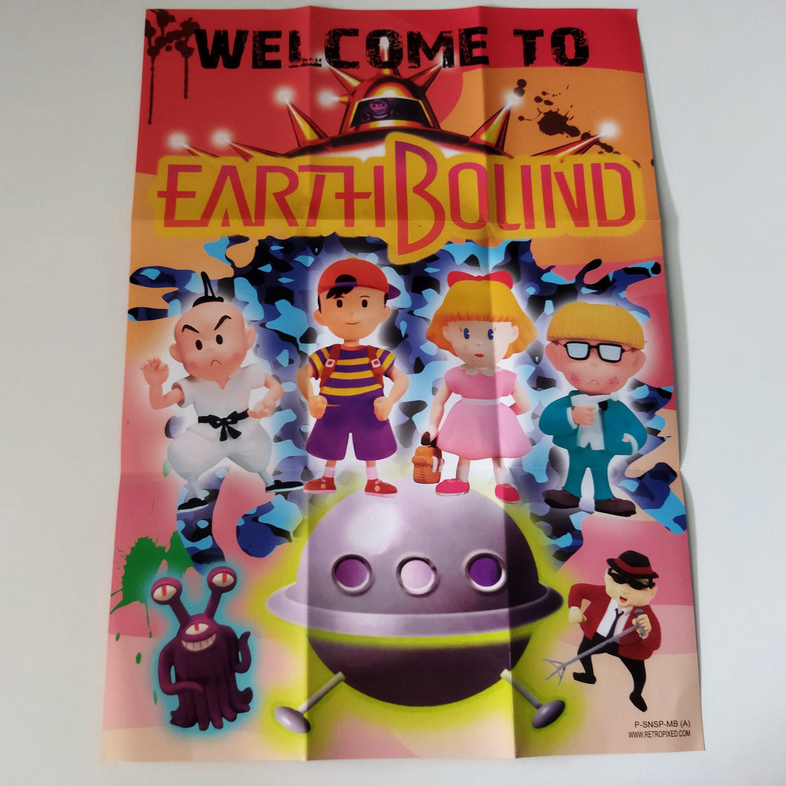 Earthbound - Super Nintendo - Posters/Maps (FOLDED)