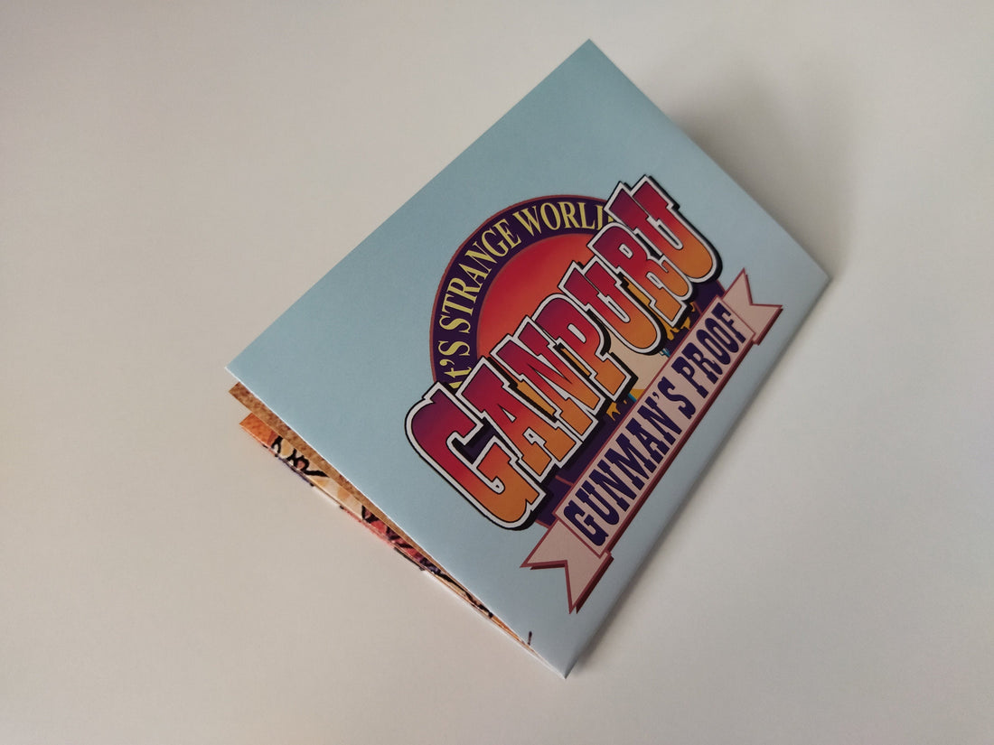 Ganpuru Gunman's Proof - Super Nintendo - Poster/Map (FOLDED)