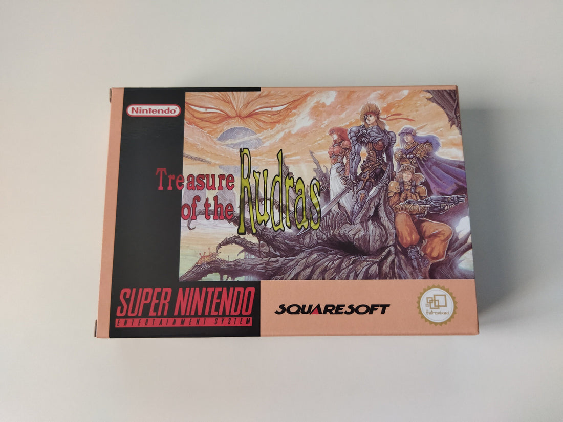 Treasure of the Rudras - SNES PAL - Complete Package