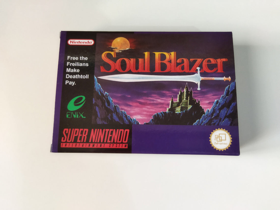 Soul Blazer - SNES PAL - Complete Package