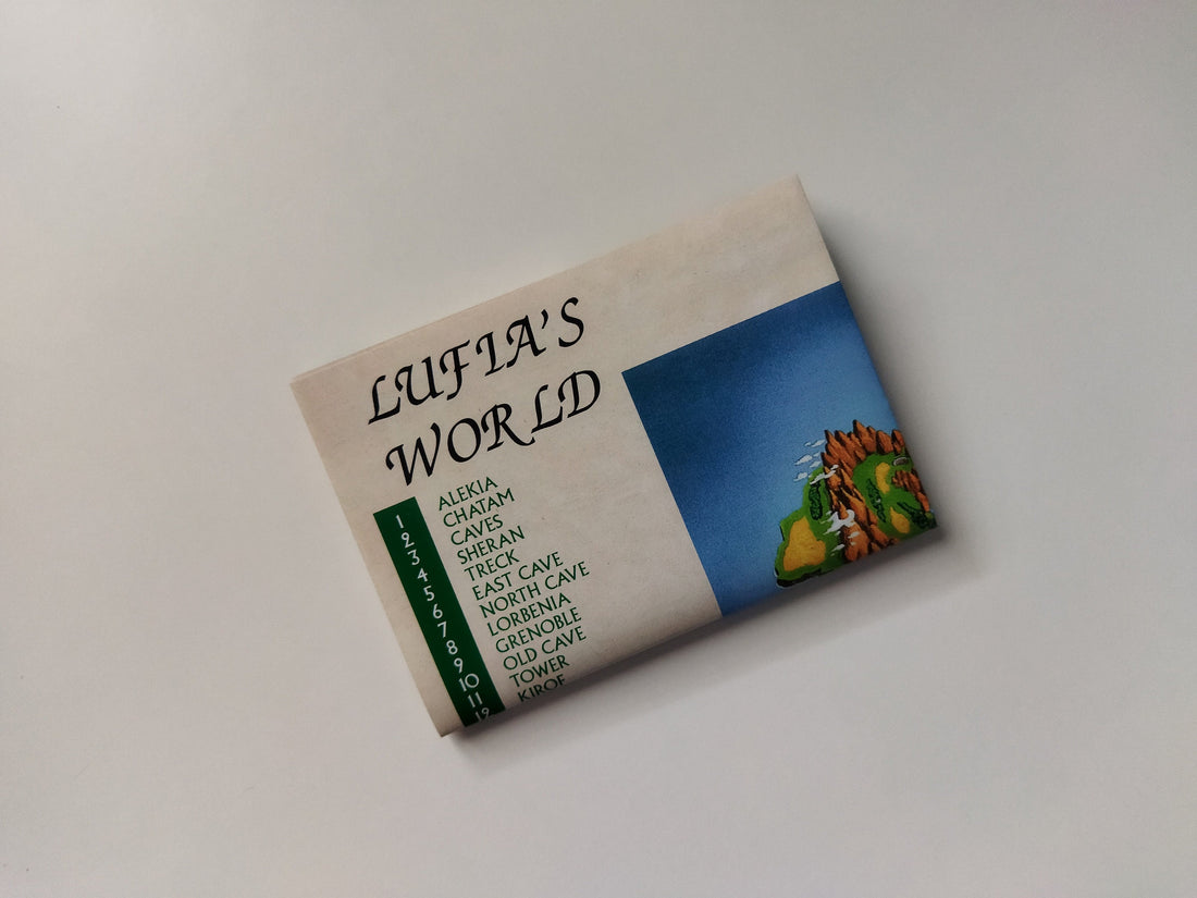 Lufia & The Fortress of Doom - Super Nintendo - Poster/Map (FOLDED)