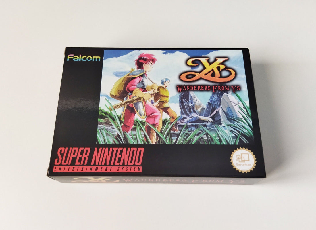 Ys III Wanderers from Ys - SNES PAL - Complete Package