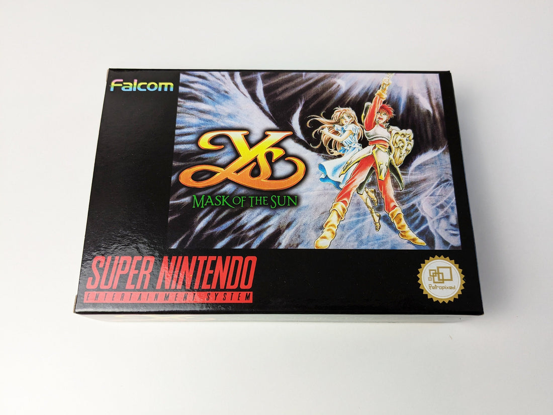 Ys IV Mask of the Sun - SNES USA - Complete Package