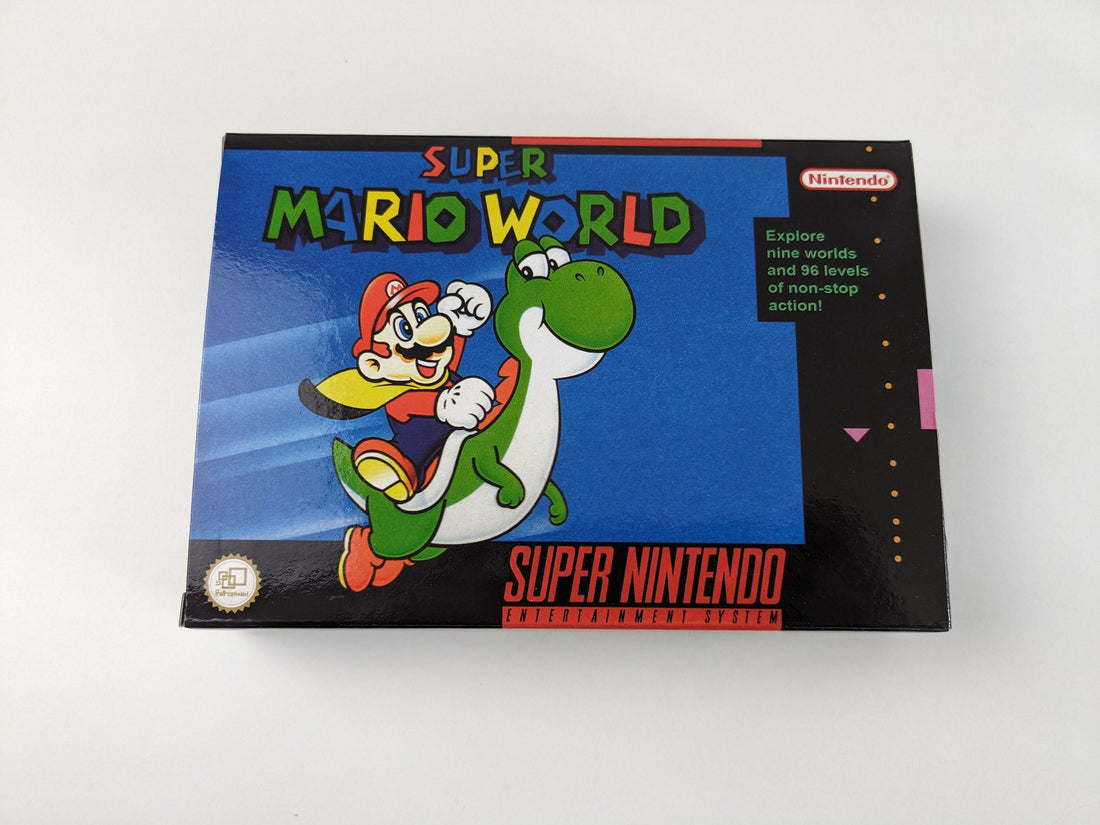 Super Mario World - SNES USA - Complete Package