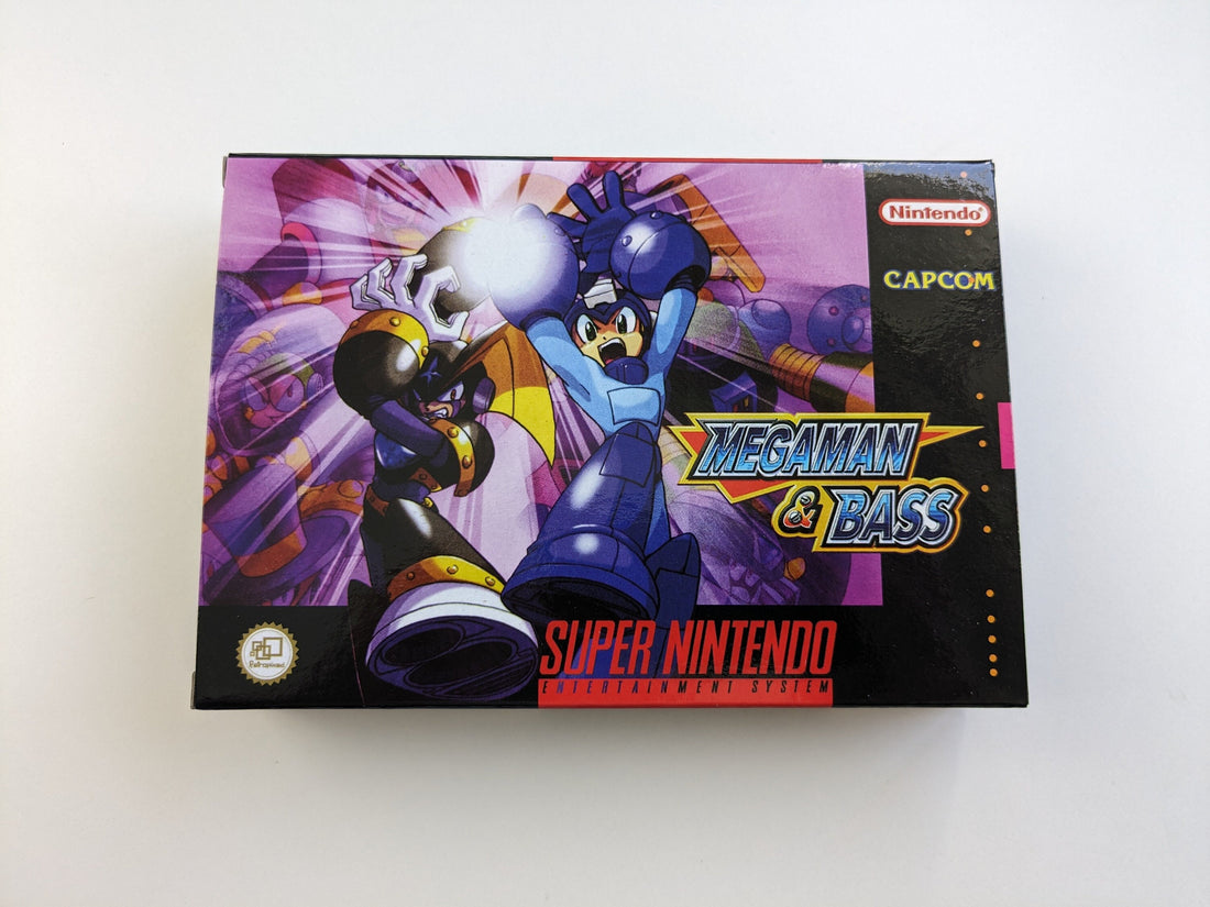 Megaman & Bass - SNES USA - Complete Package