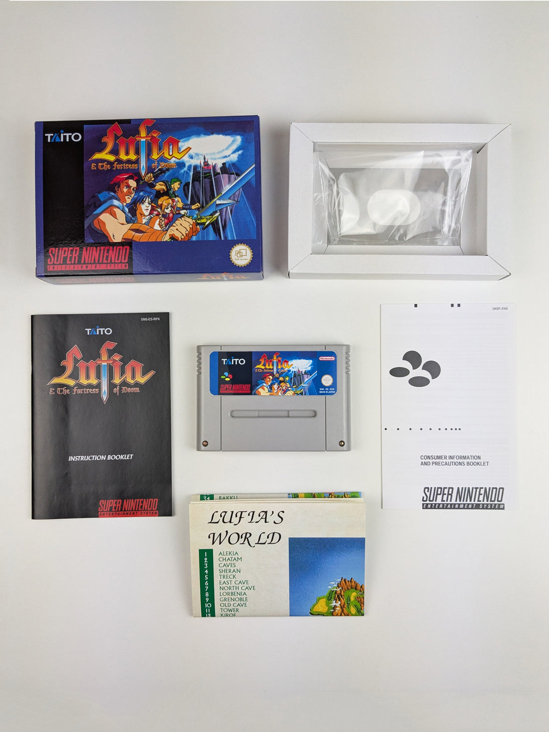 Lufia & The Fortress of Doom - SNES PAL - Complete Game