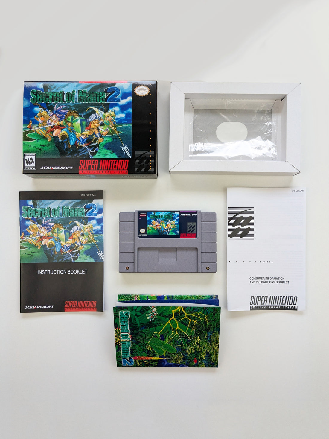 Secret of Mana 2 - SNES USA - Complete Game