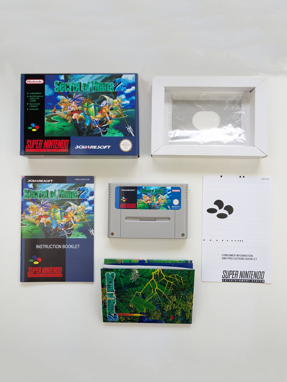 Secret of Mana 2 - SNES PAL - Complete Game