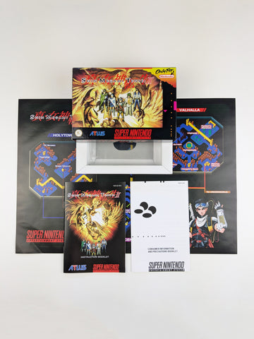 Shin Megami Tensei II - SNES PAL - Complete Package