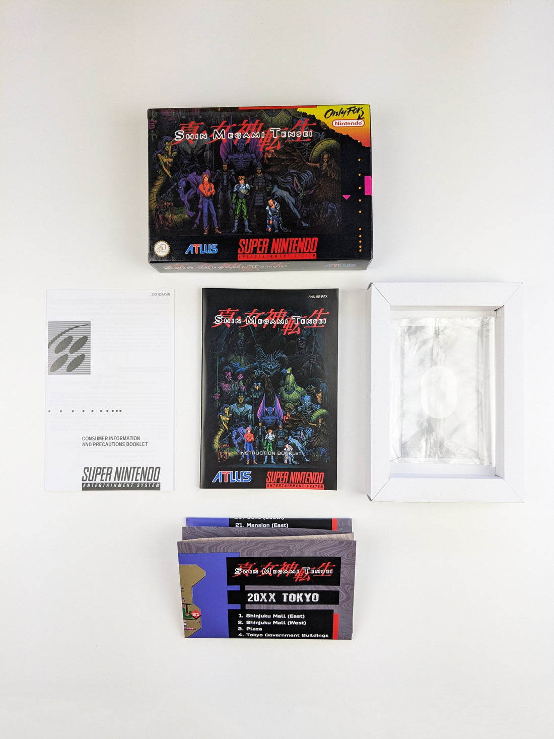 Shin Megami Tensei - SNES USA - Complete Package