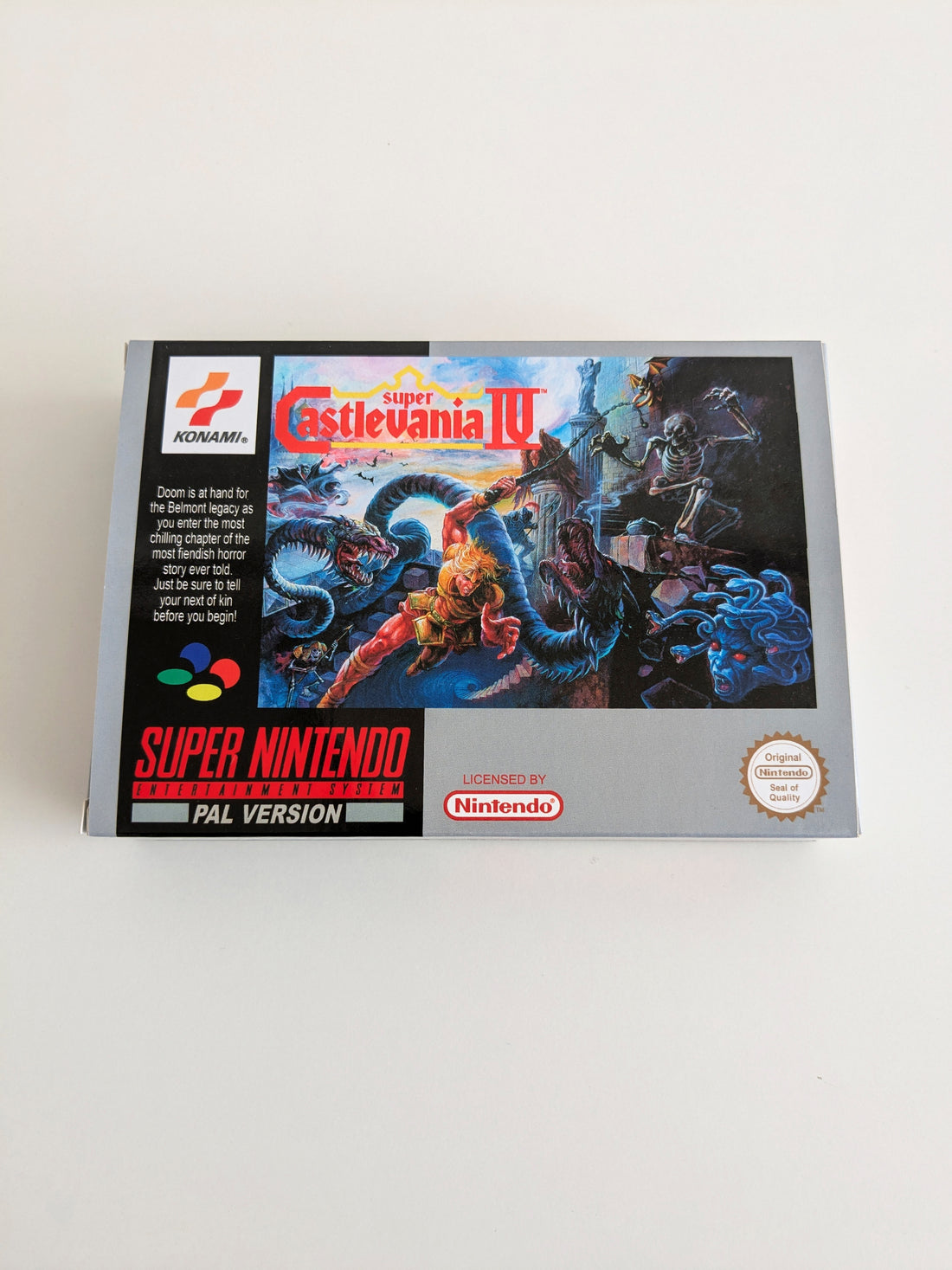 Super Castlevania 4 - SNES PAL - English - Complete Package
