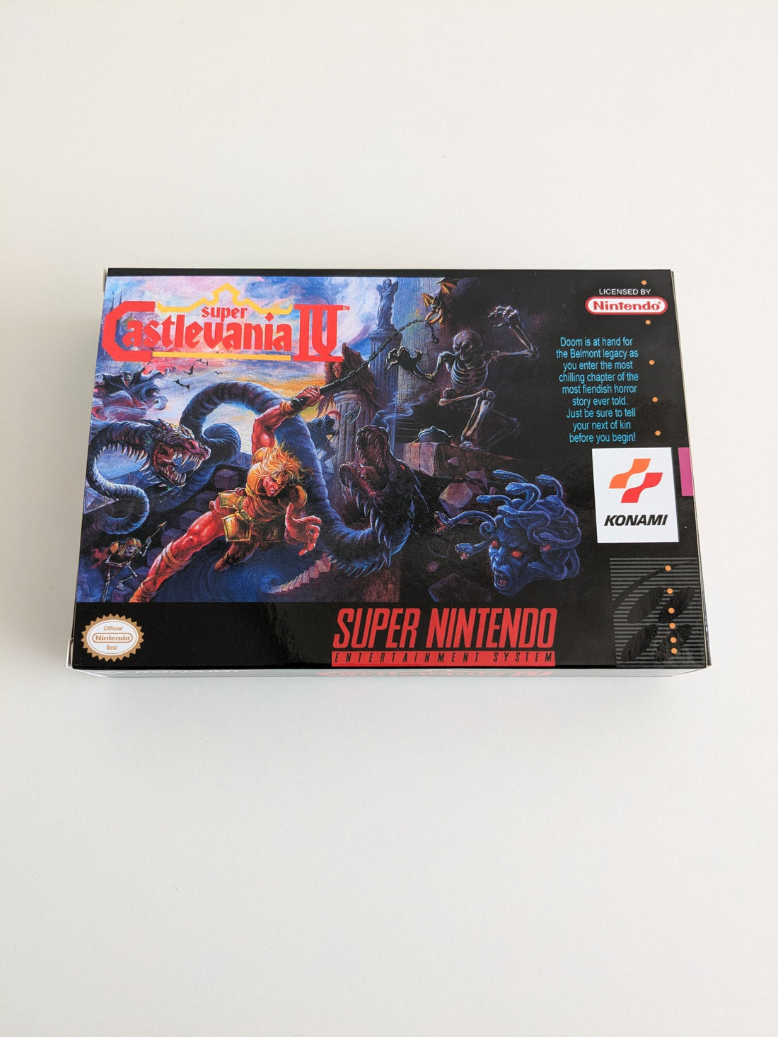 Super Castlevania 4 - SNES USA - English - Complete Package