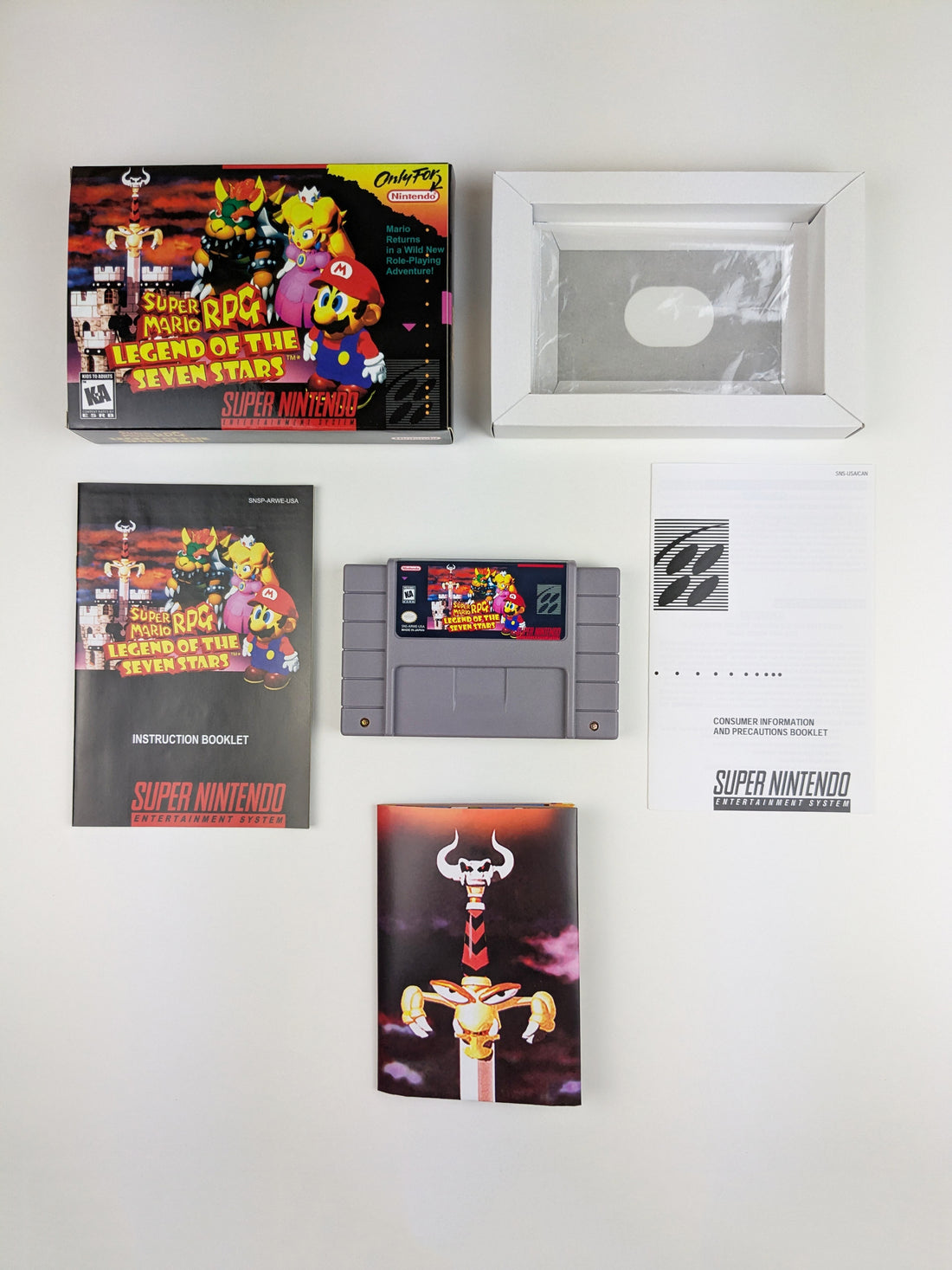 Super Mario RPG - SNES USA - Complete Game