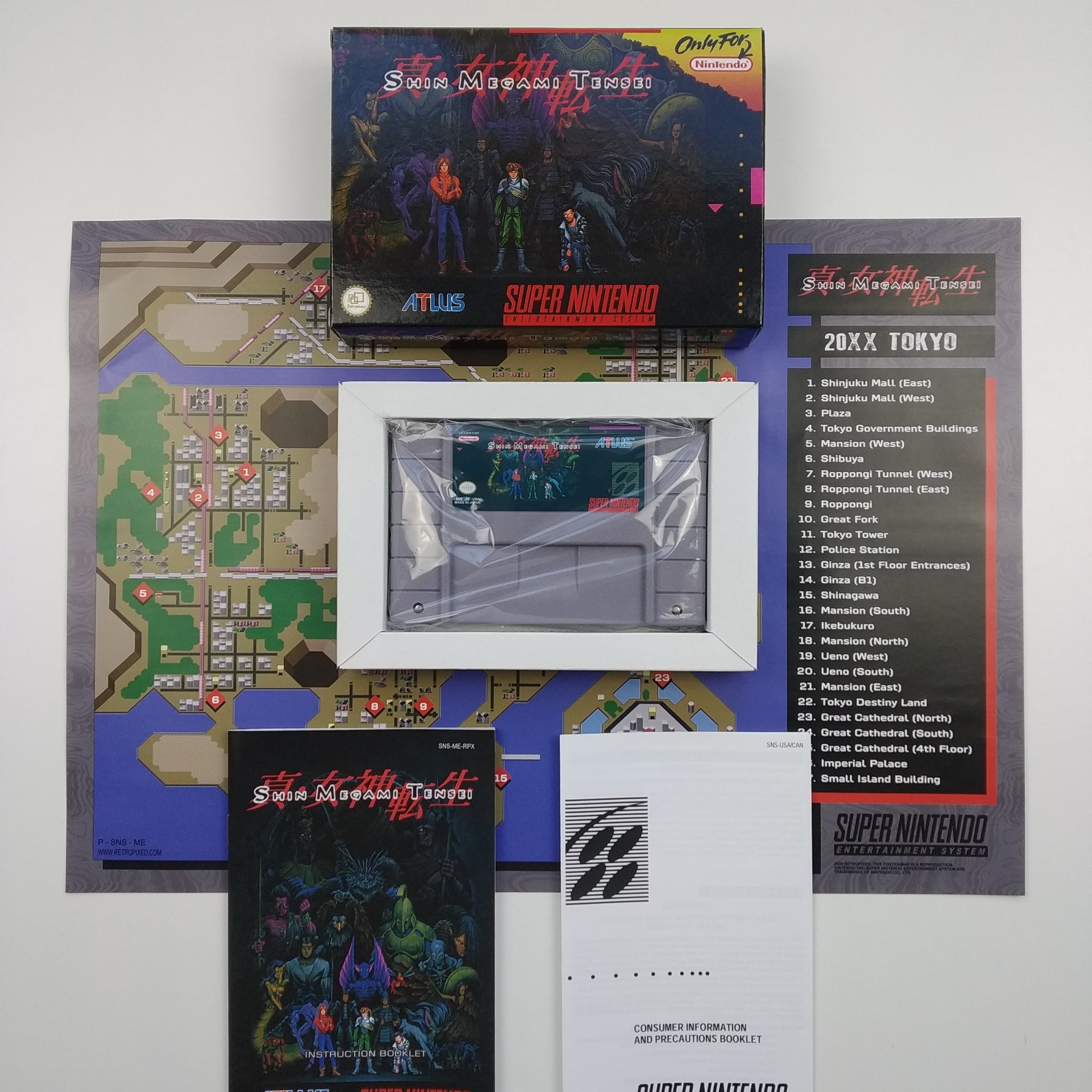 Shin Megami Tensei - SNES USA - Complete Game