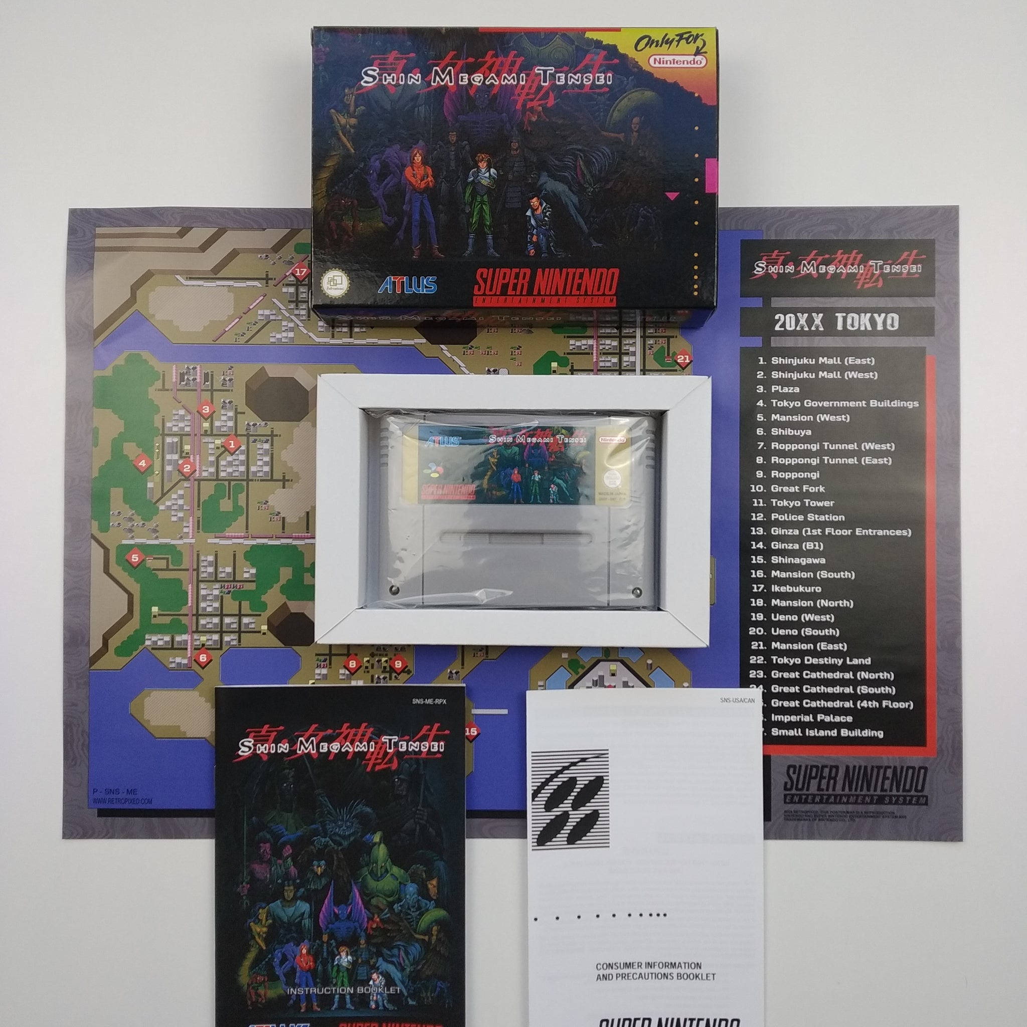 Shin Megami Tensei - SNES PAL - Complete Game