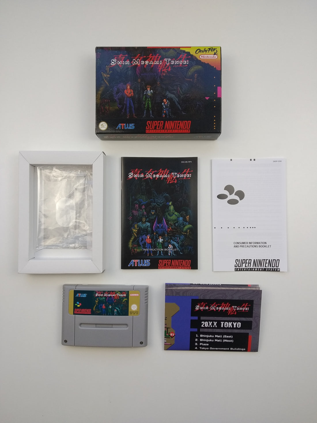 Shin Megami Tensei - SNES PAL - Complete Game