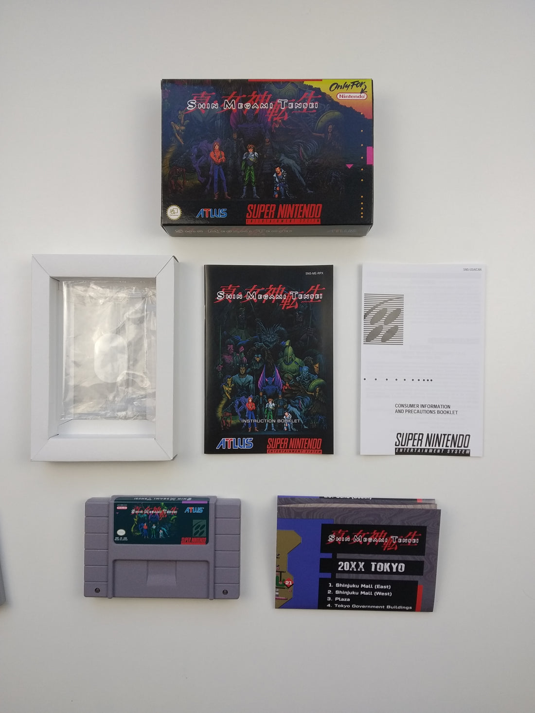 Shin Megami Tensei - SNES USA - Complete Game