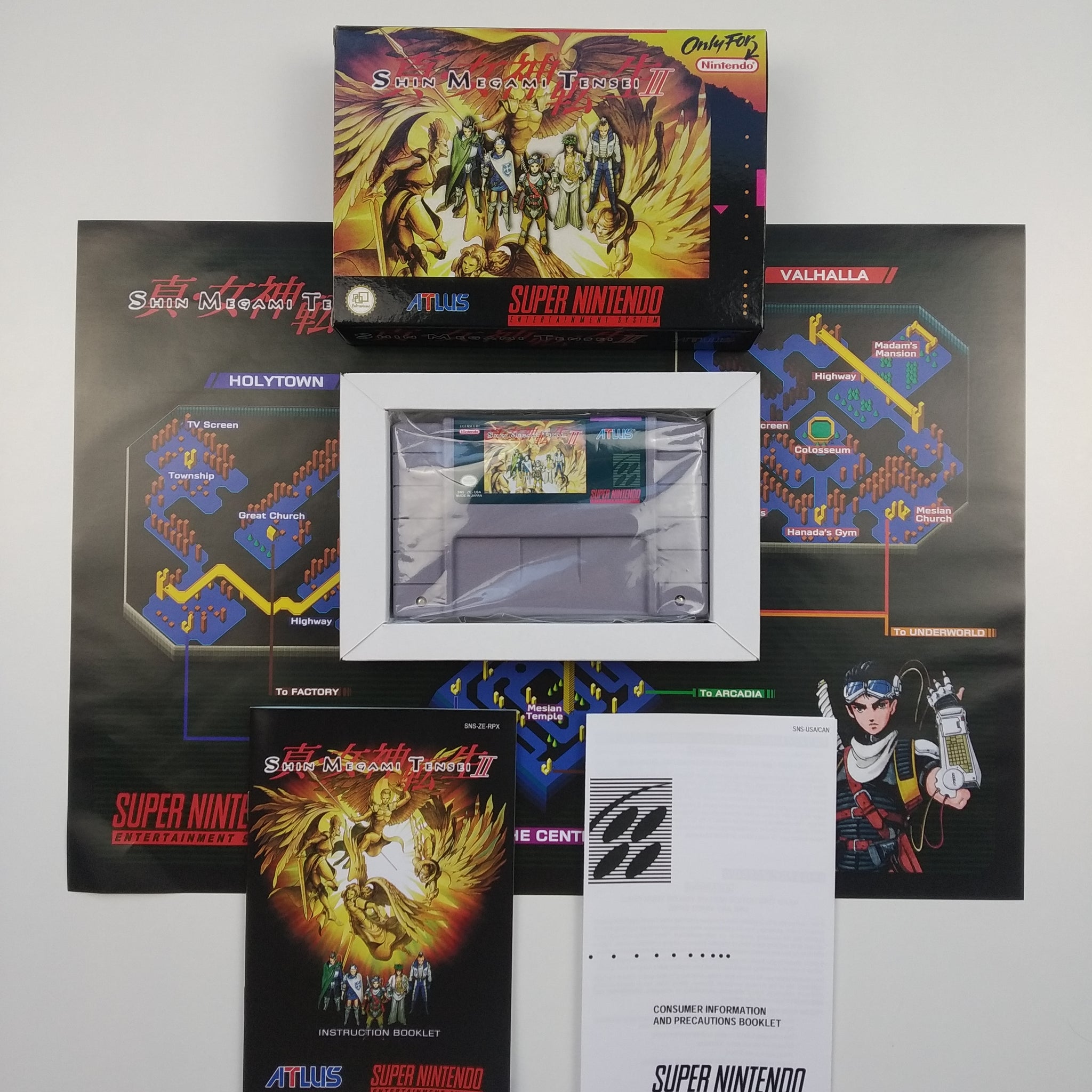 Shin Megami Tensei II - SNES USA - Complete Game
