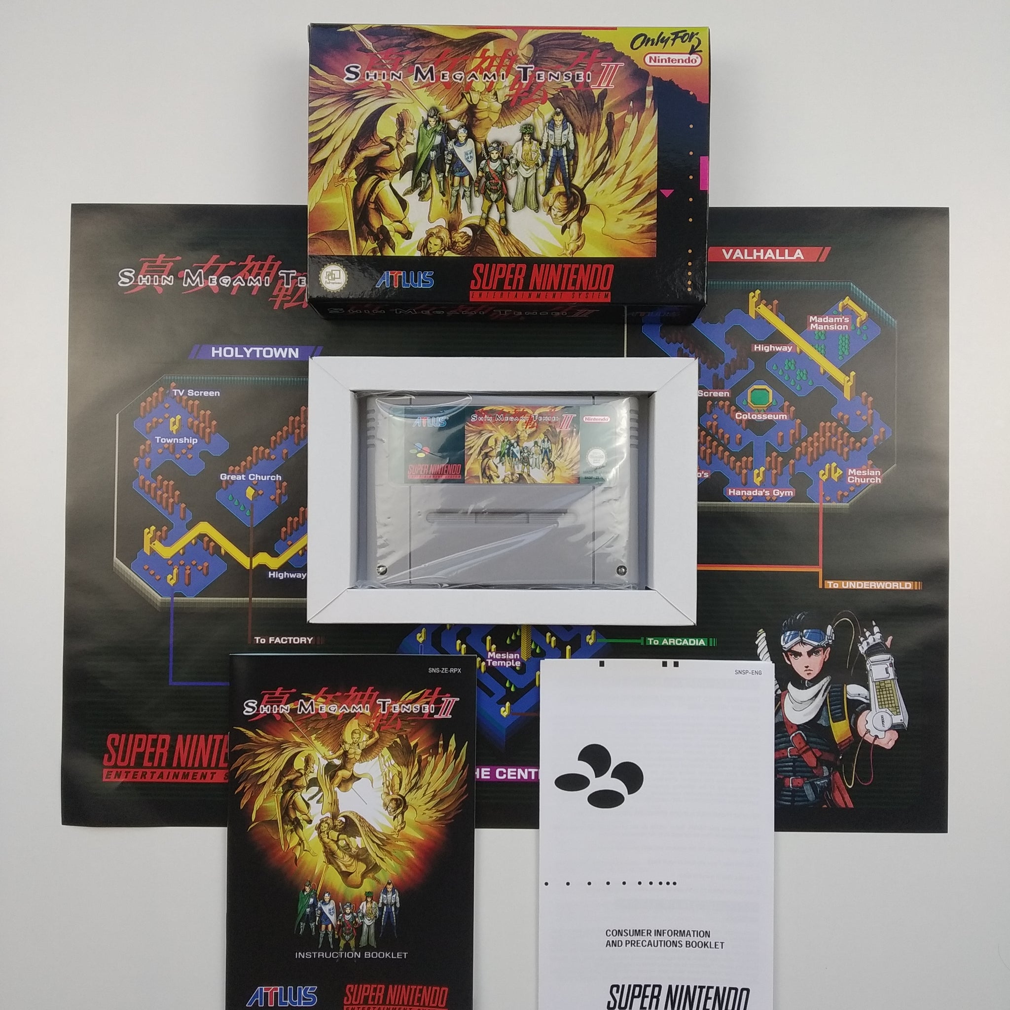 Shin Megami Tensei II - SNES PAL - Complete Game