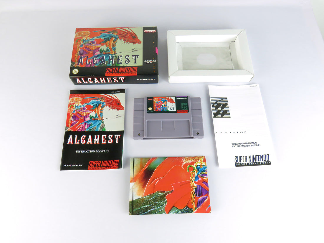 Alcahest - SNES USA - English Complete Game