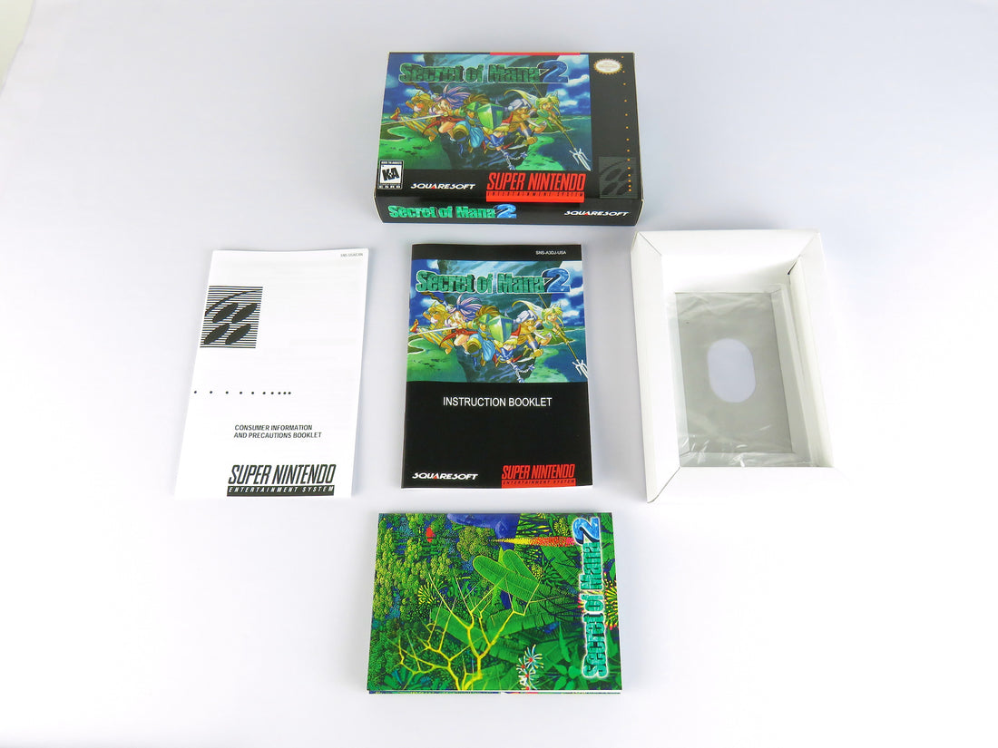 Secret of Mana 2 - SNES USA - Complete Package
