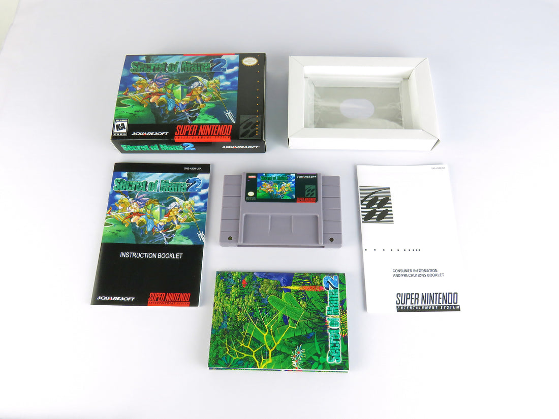 Secret of Mana 2 - SNES USA - Complete Game