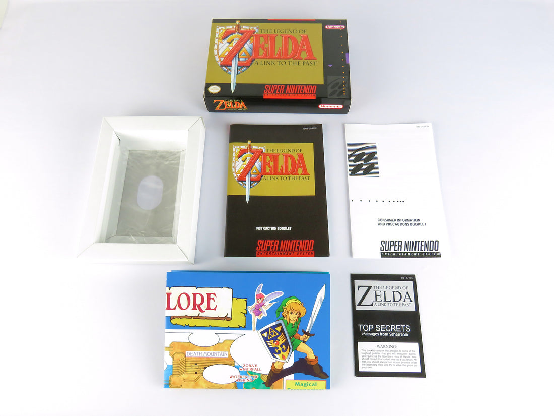 Zelda A Link to the Past - SNES USA - Complete Package