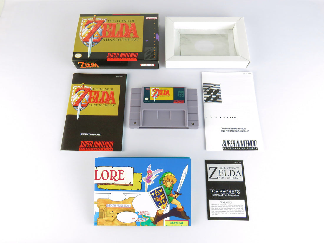 Zelda A Link to the Past - SNES USA - English Complete Game