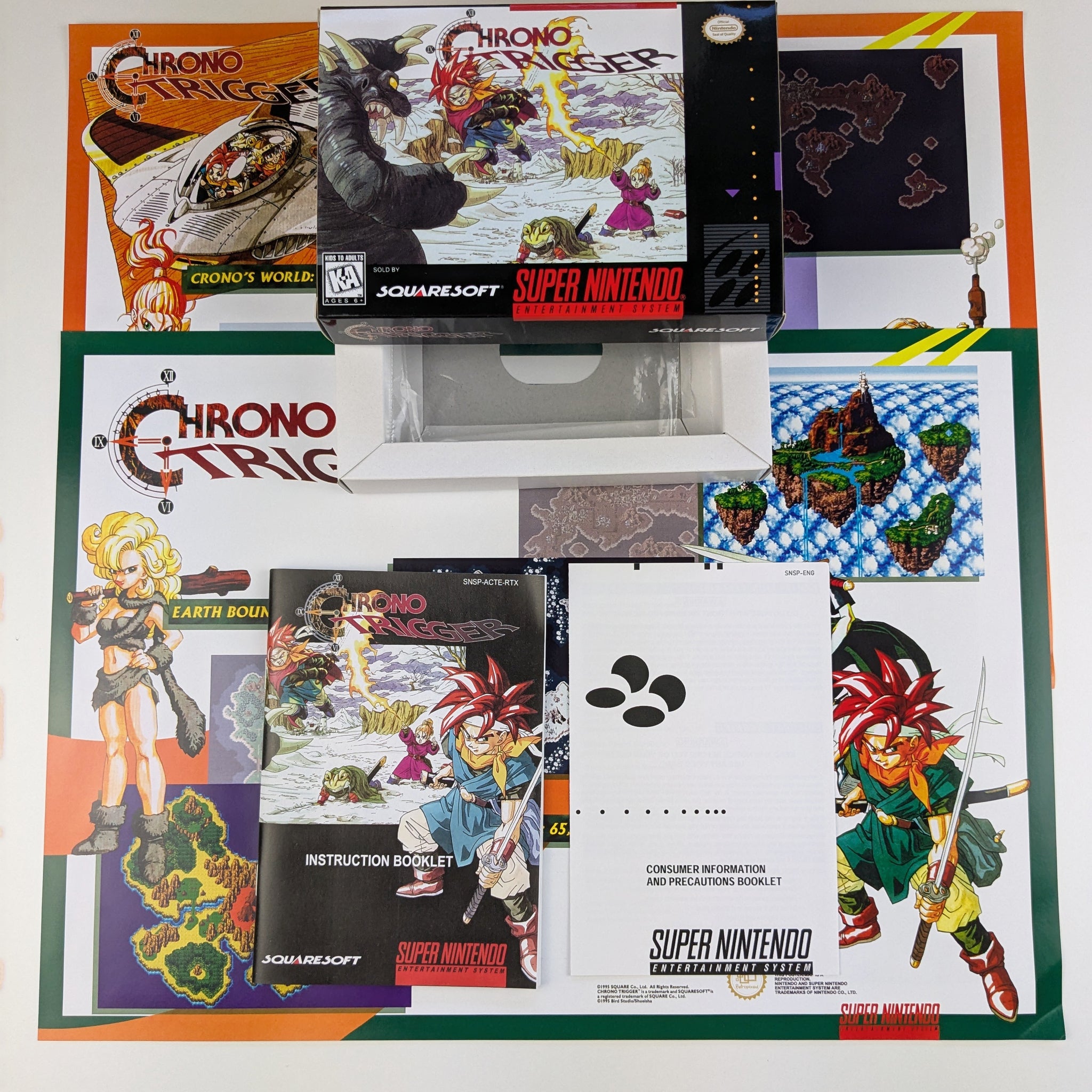 Chrono Trigger - SNES PAL - Complete Package