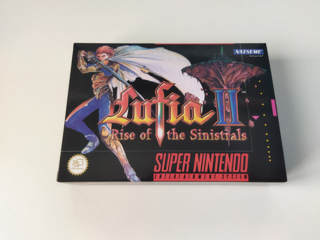 Lufia II Rise of the Sinistrals - SNES PAL - Complete Package