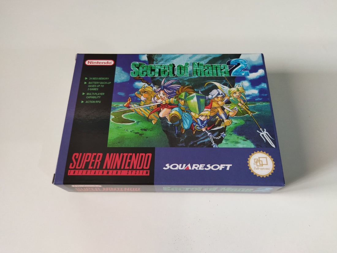 Secret of Mana 2 - SNES PAL - Complete Package