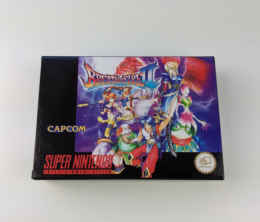 Breath of Fire II - SNES PAL - Complete Package