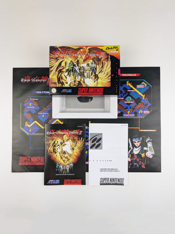 Shin Megami Tensei II - SNES USA - Complete Package