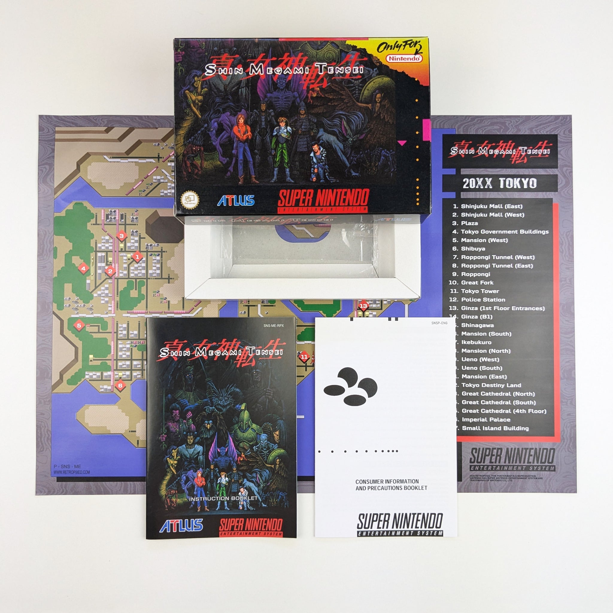 Shin Megami Tensei - SNES PAL - Complete Package