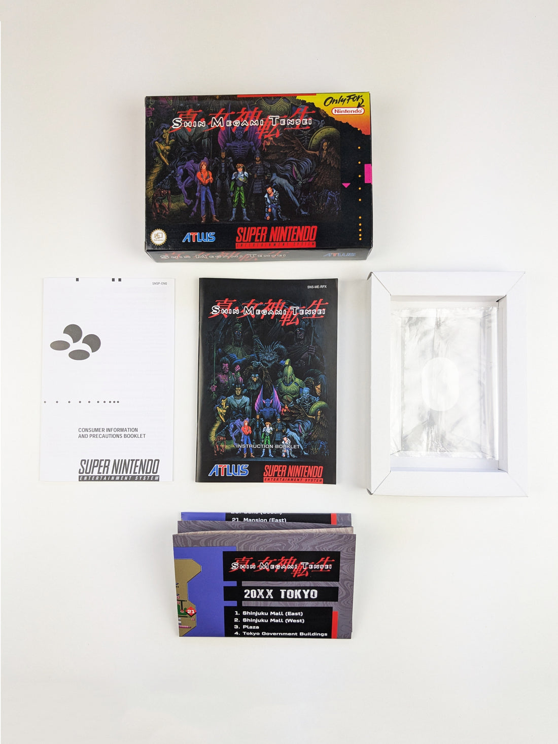 Shin Megami Tensei - SNES PAL - Complete Package