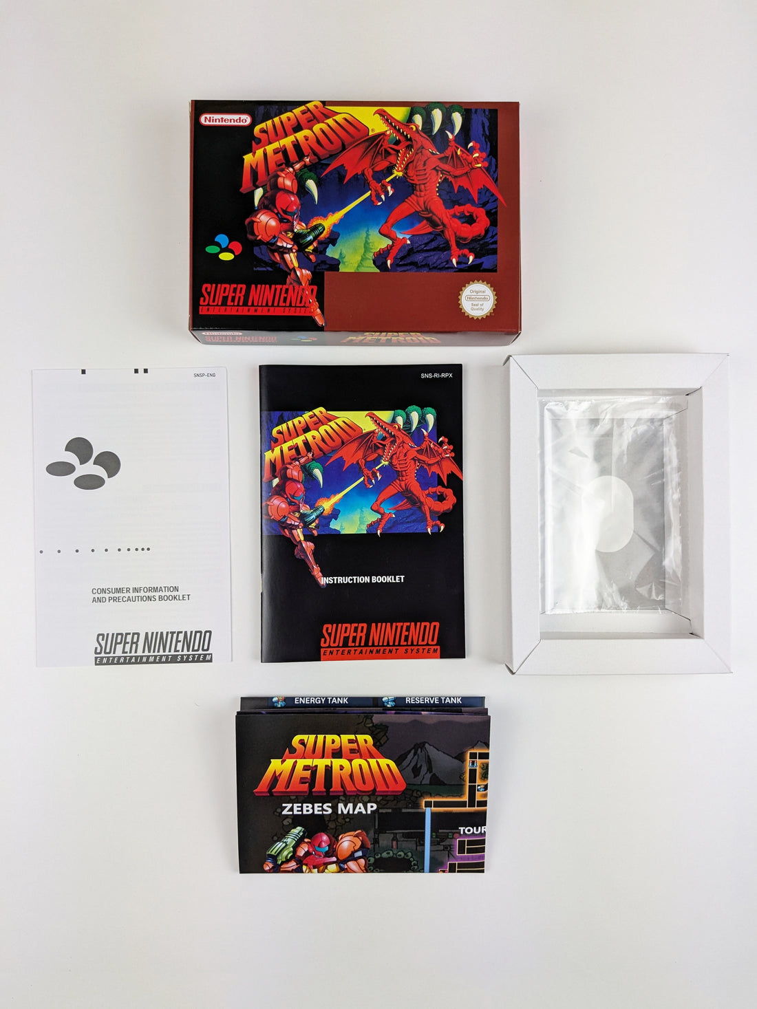 Super Metroid - SNES PAL - Complete Package